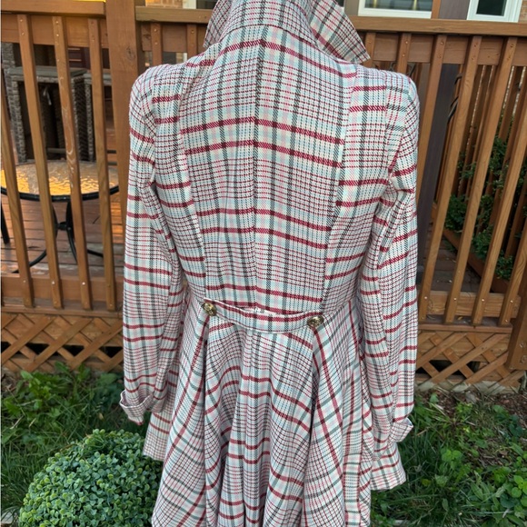 Akira Plaid Oversized Coat.  Worn once! - Picture 3 of 3